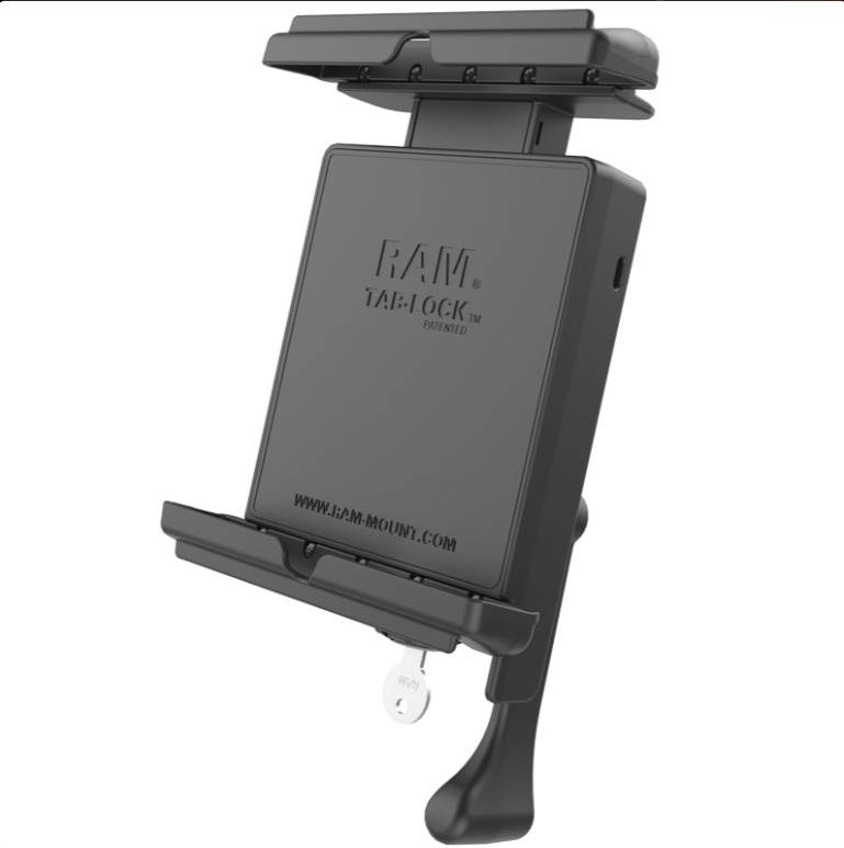 RAM-HOL-TABL12U Tab-Lock Universal Spring Loaded Holder for 8" Tablets w/ Case