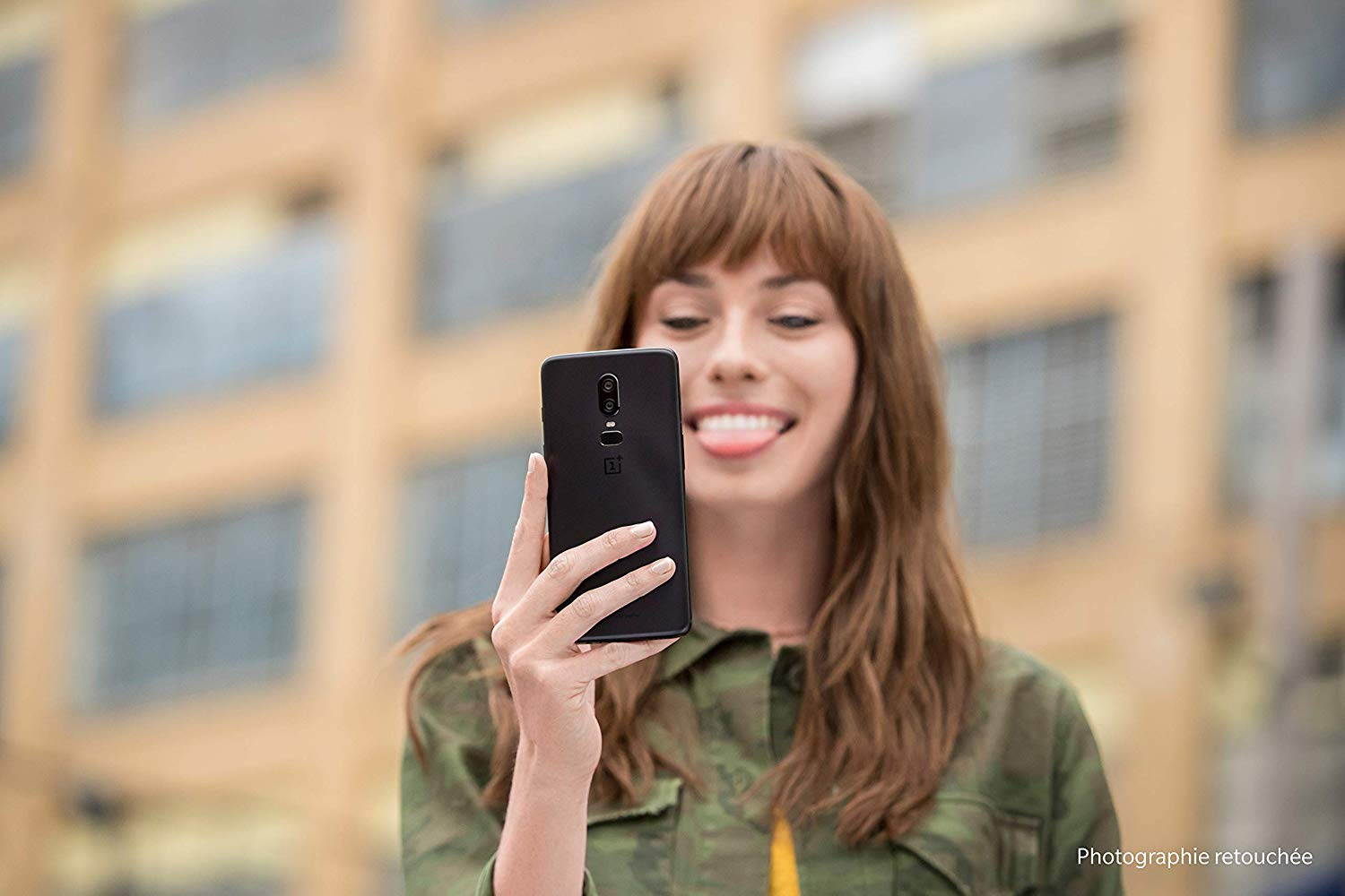 OnePlus 6 Unlocked Dual-SIM 128GB/8GB Mirror Black - Dual Back Cameras, Face & Fingerprint Identification, 6.28", Android 8.1 - International Version - Midnight Black