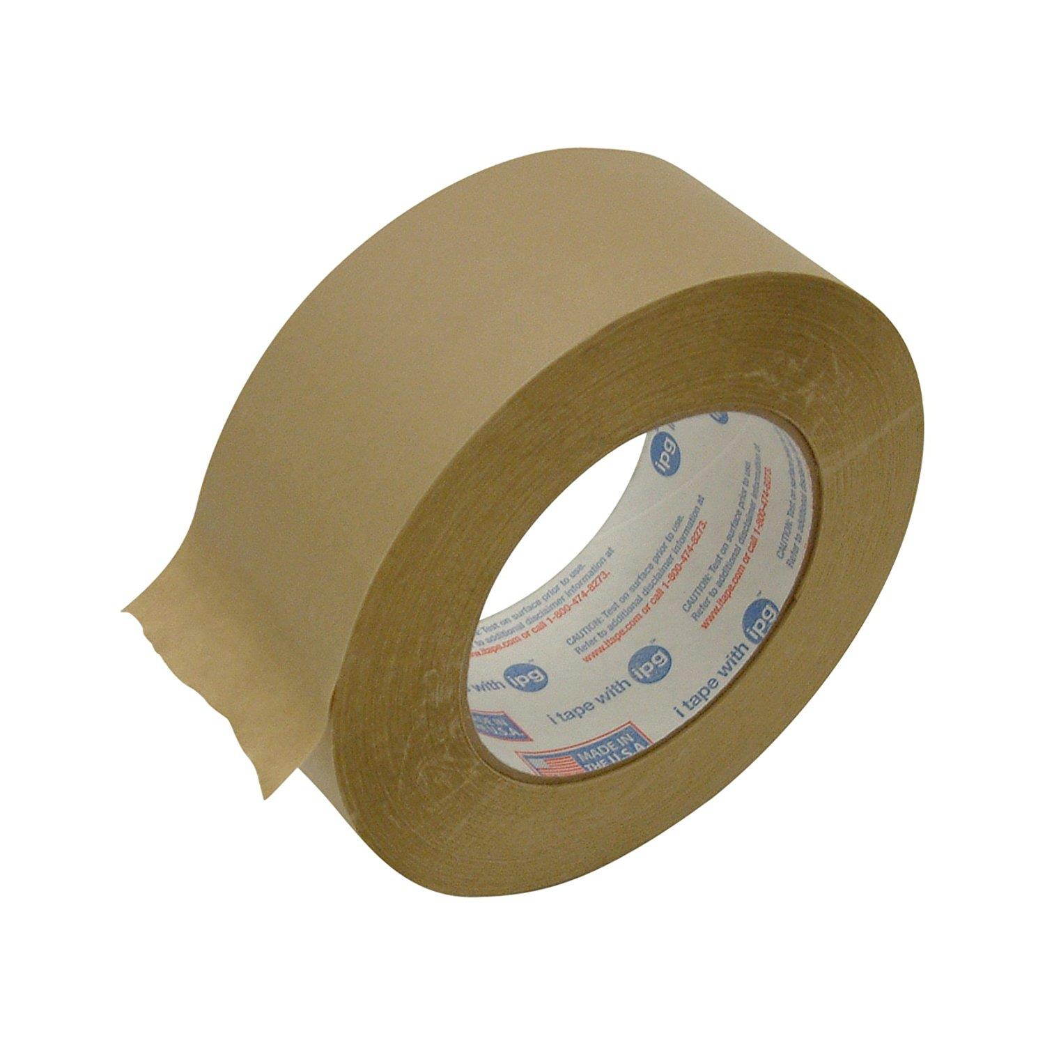 Intertape PM2 Medium-Grade Flatback Packaging Tape: 2 in x 60 yds. (Tan)