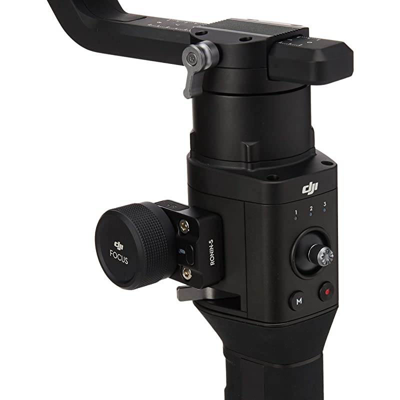 Ronin-S - Camera Stabilizer 3-Axis Gimbal Handheld for DSLR Mirrorless Cameras up to 8lbs / 3.6kg Payload for Sony Nikon Canon Panasonic Lumix, Black