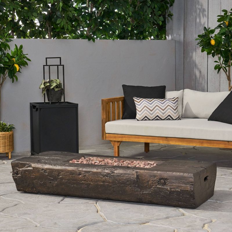 DeckMate 30371 Avondale Outdoor Backyard Patio Portable Steel Fire Bowl Fire Pit, Antiqued Copper Finish