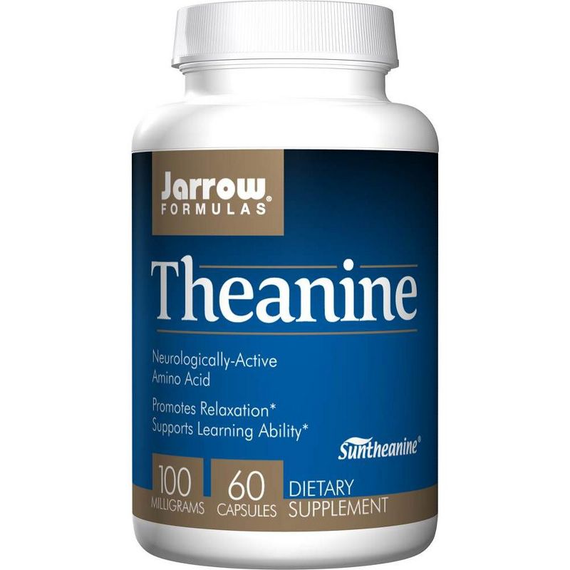 Jarrow Formulas Theanine 100 mg.  -  60 Count