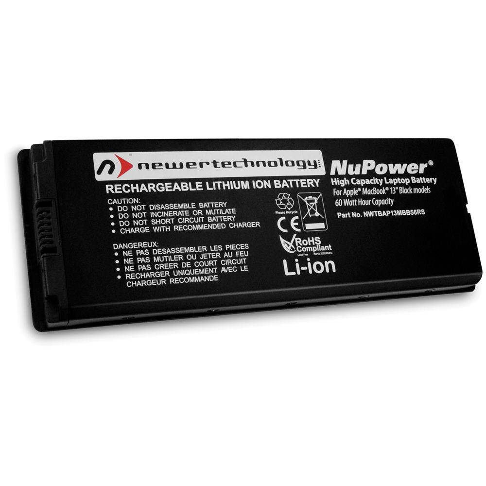 Newer Tech Nwtbap13mbb56rs 13.3 Macbook(r) Black Replacement Battery