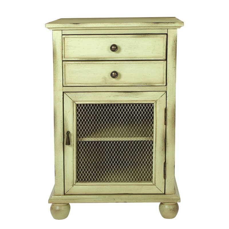 Alton Storage Cabinet Antique Celadon - OSP Home Furnishings