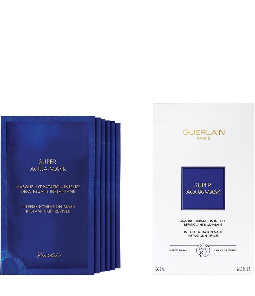 Guerlain Super Aqua Hydrating 6 Piece Sheet Mask Set
