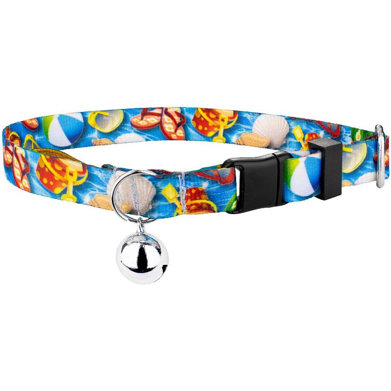 Country Brook Petz(R) Tie Dye Stripes Cat Collar