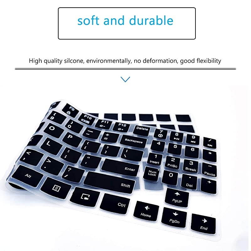 Keyboard Cover Skin Fit Lenovo Legion 156 Y520 Y530 Y540 Y545 Y720 R720 Y7000 Y7000P|173 Legion Y730 Y740 Gaming Laptop Black