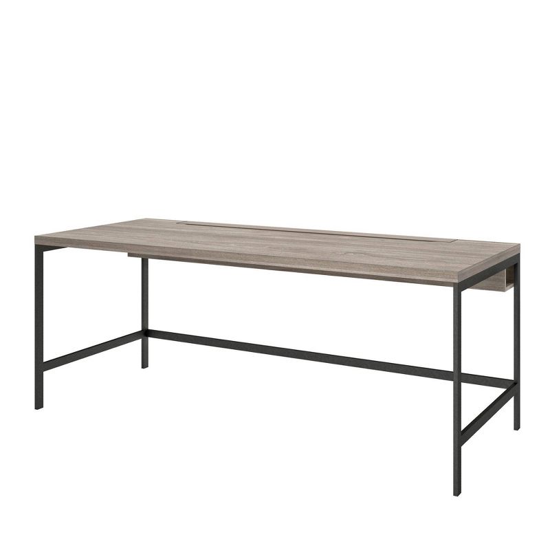 Parkside Computer Desk Light Brown - Ameriwood Home