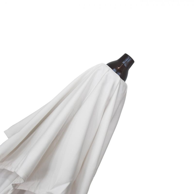 California Umbrella Casa Series 9 Ft Octagonal Aluminum Auto Tilt Patio Umbrella W/ Crank Lift