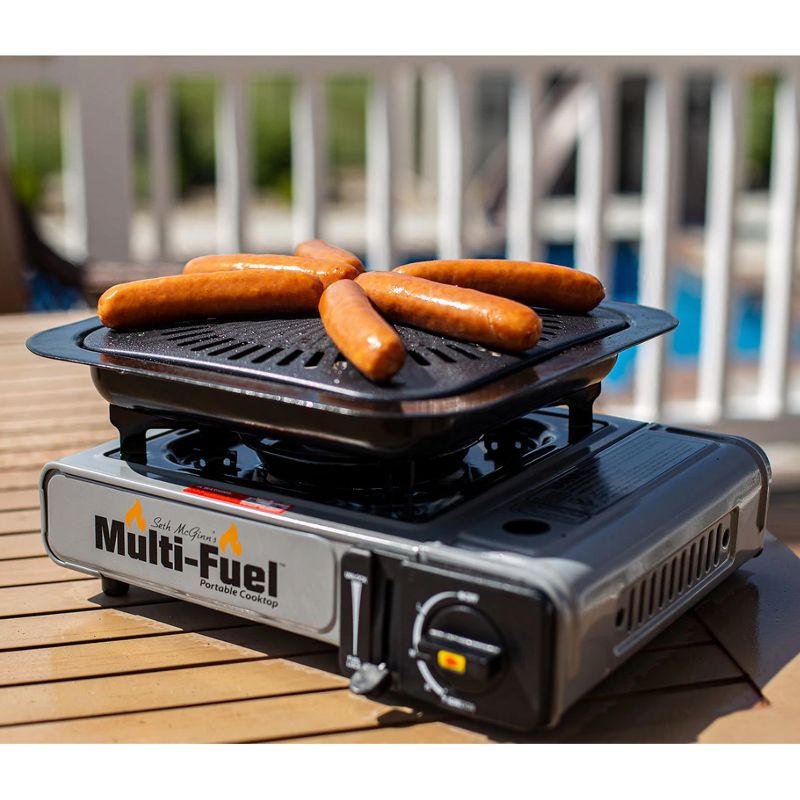 CanCooker BBQ19-1035 Portable Conversion Grill Top Accessory for Outdoor Multi-Fuel/Portable Cooktop Ranges