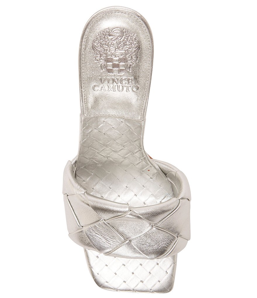 Vince Camuto Brelanie Woven Leather Dress Mules