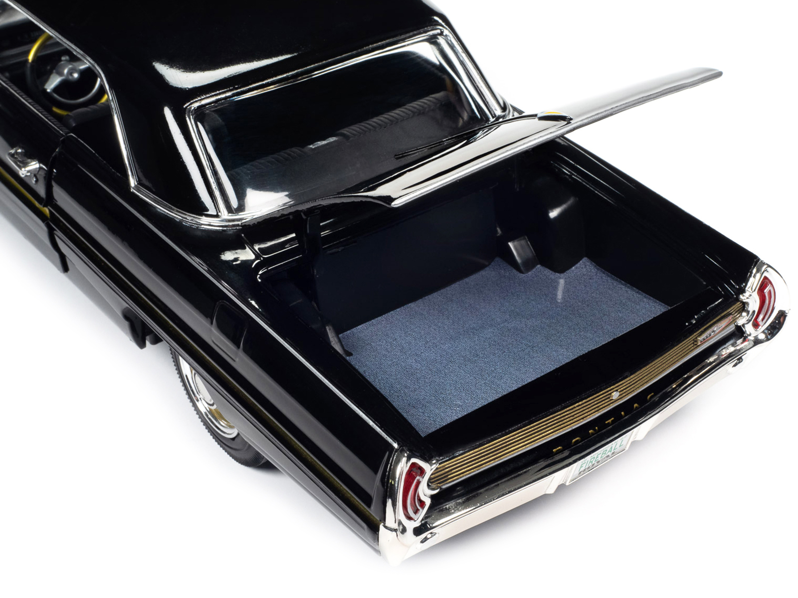 1967 Pontiac Bonneville Champagne Gold Metallic with White Top Limited Edition to 200 pieces Worldwide 1/43 Model Car by Goldvarg Collection