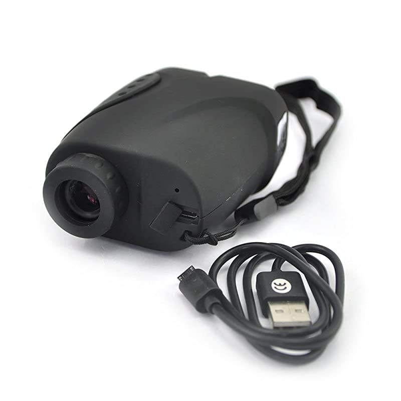 Range Finder 6x21 Built-in USB Rechargeable Lithium Battery Laser Rangefinder with Hunting Golf Rain Mode 1000m New (Black)