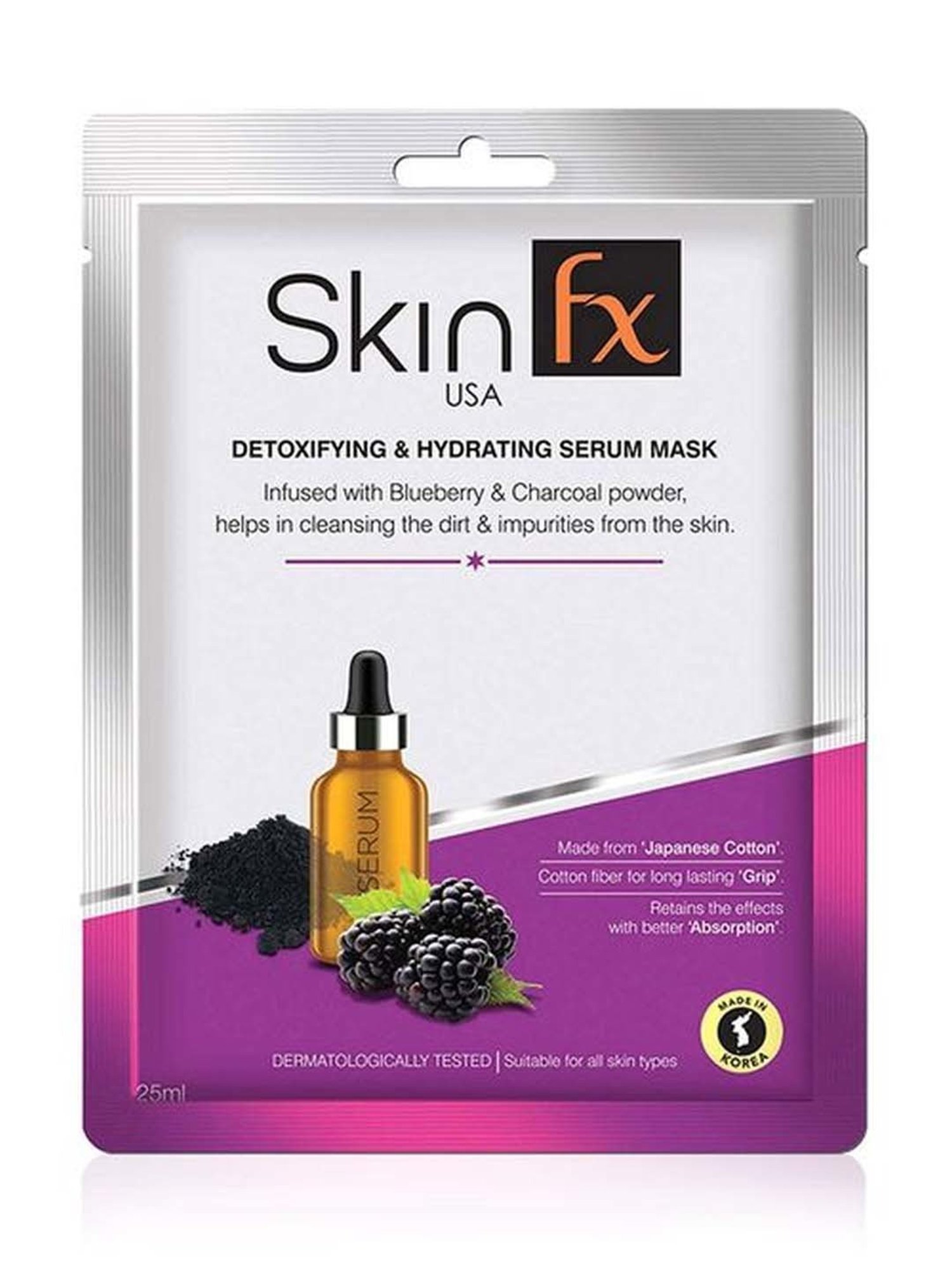 Skin Fx Detoxifying & Hydrating Serum Mask - 25 ml