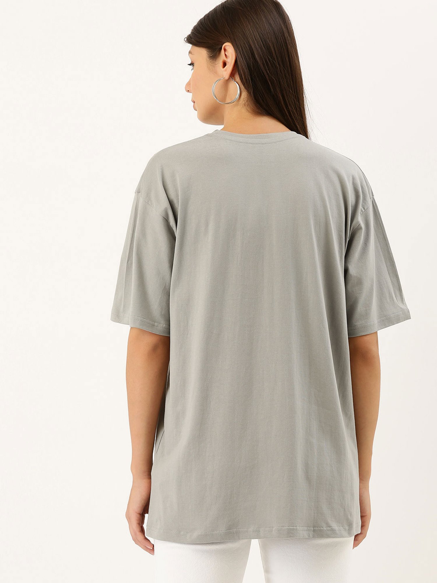 Dillinger Grey Graphic Print T-Shirt