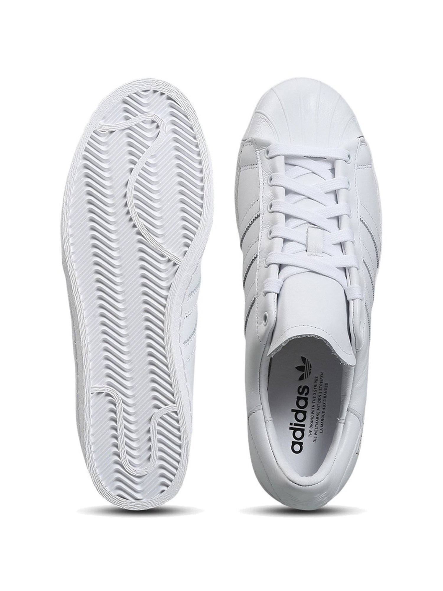 Adidas Originals Men's SUPERSTAR LUX White Casual Sneakers