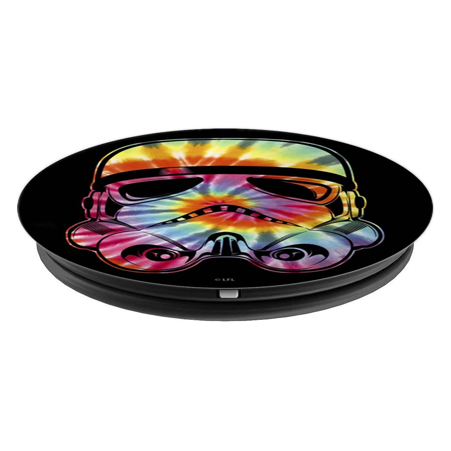 Star Wars Stormtrooper Tie-Dye Portrait PopSockets Grip and Stand for Phones and Tablets