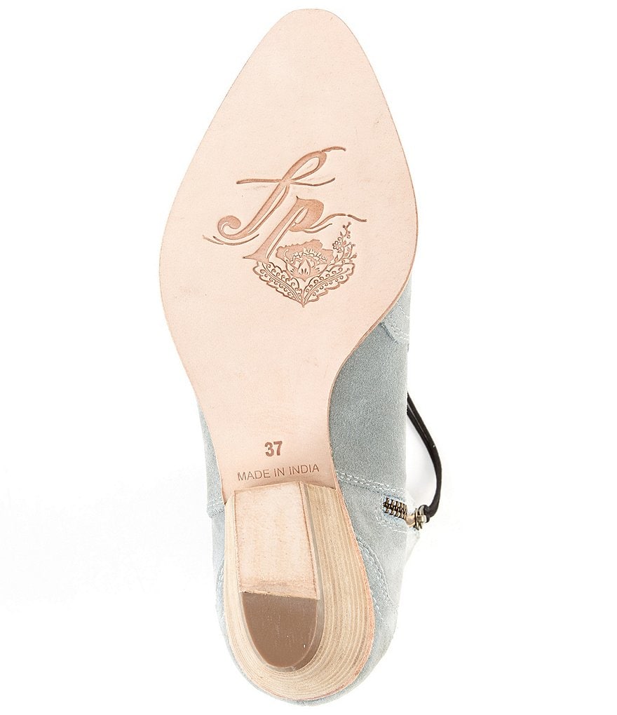Free People New Frontier Suede Western Booties