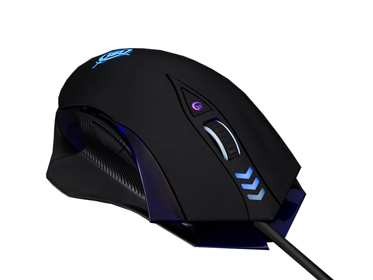 MG4 RGB Gaming Mouse USB Wired Mouse Backlit 7200 DPI Optical Computer Mice 6-key Macro Programming Mute Laptop Mouse for Gaming\Office\Learning