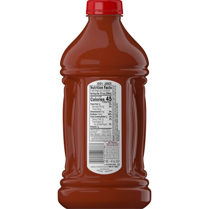 V8 Spicy Hot 100% Vegetable Juice - 64 fl oz Bottle
