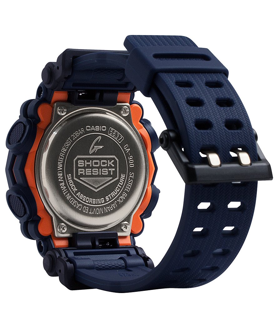 G-Shock Ana Digi Blue Resin Shock Resistant Watch