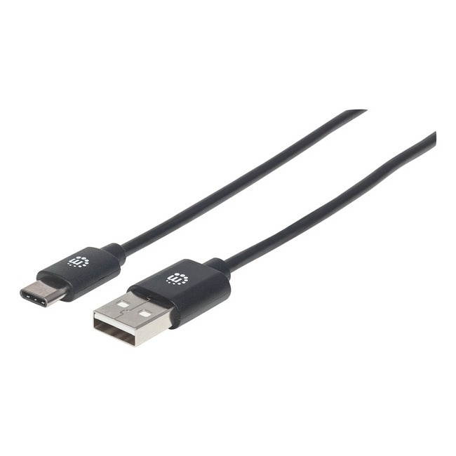 Manhattan Products 354929 Manhattan[r] 354929 Usb-c[tm] Male To Usb-a Male Cable, 6ft