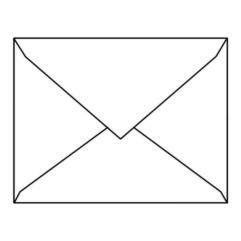 #4 Baronial Envelopes, 3-5/8" x 5-1/8" 28# Bright White (98% Brightness), Diagonal Seam, Pointed Flaps Down (Box of 250)