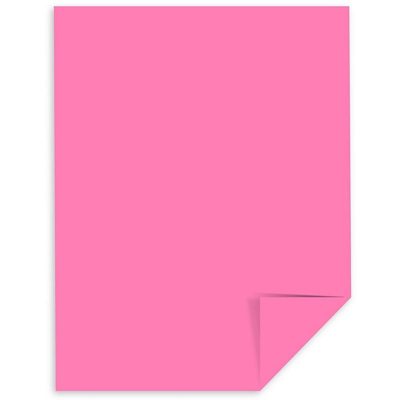 Astrobrights Multipurpose Paper 24 lbs 8.5" x 11" Pulsar Pink 491620