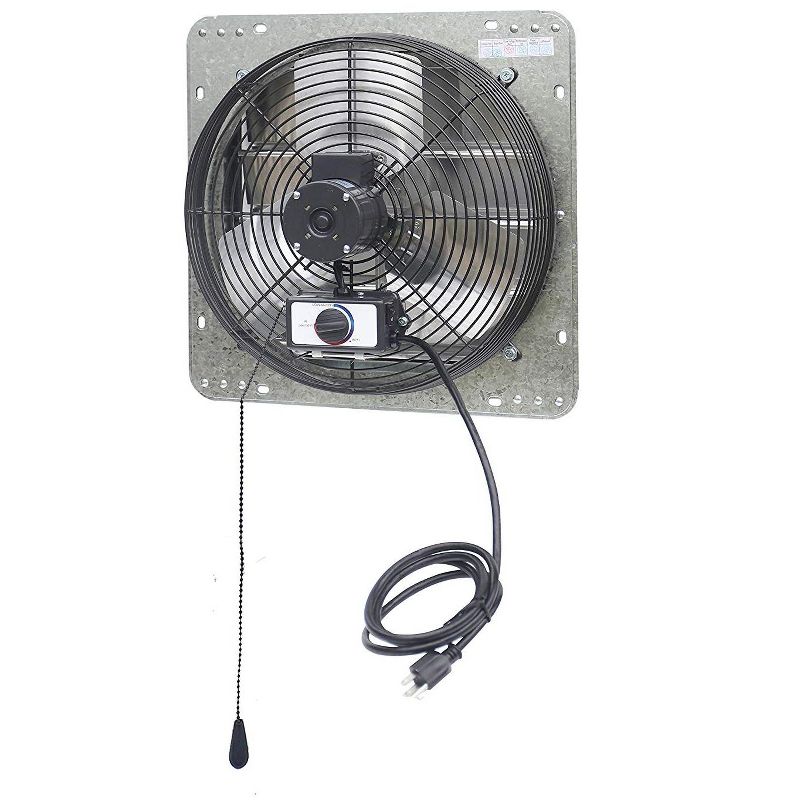 iLiving ILG8SF14V-T 14 Inch 3 Speed Attic Garage Growing Ventilation Exhaust Fan
