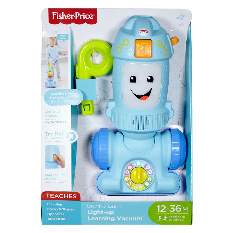 Fisher-Price Laugh and Learn Light-up Learning Vacuum