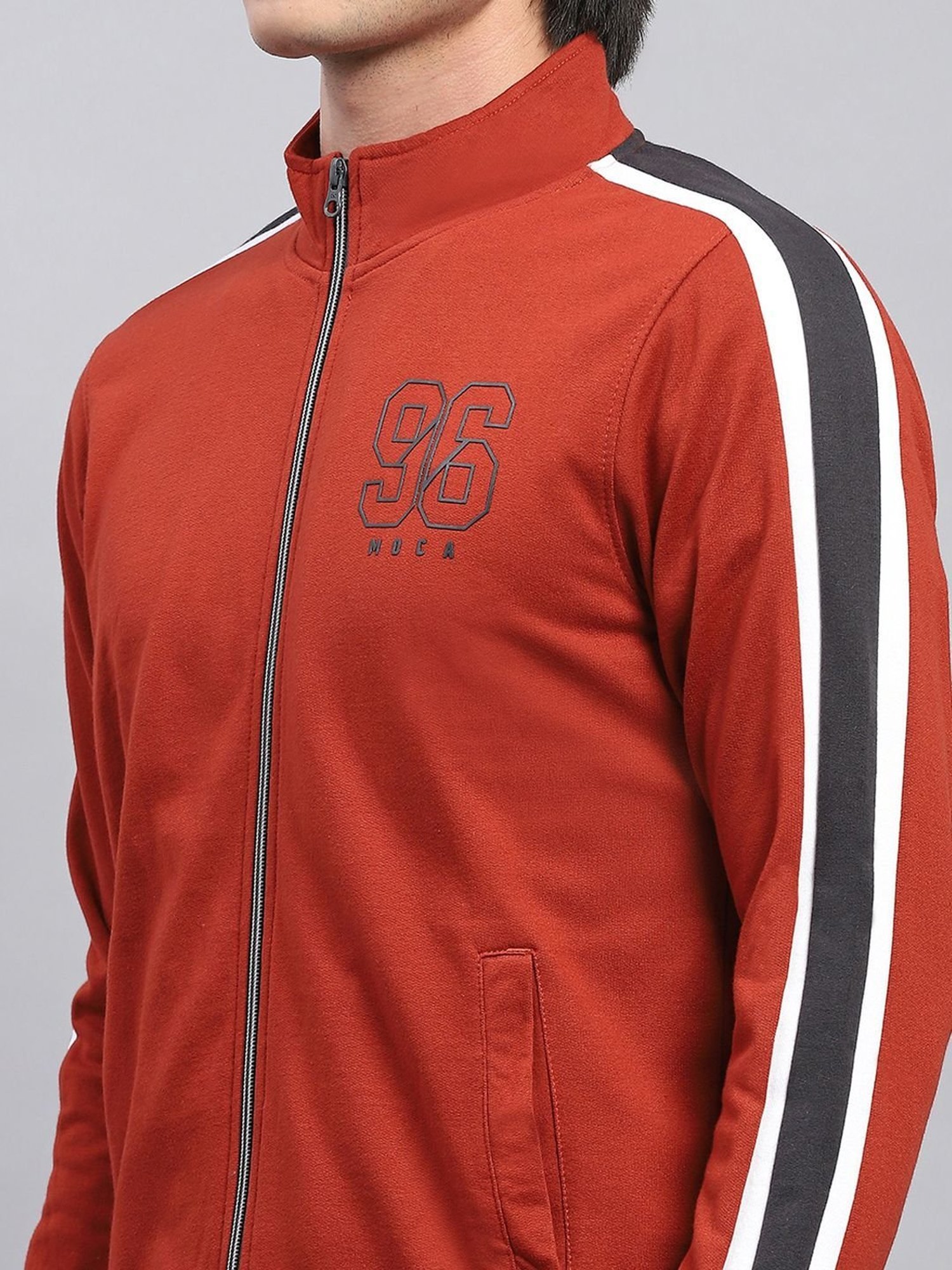 Rock.It Blue Regular Fit Printed TrackSuit