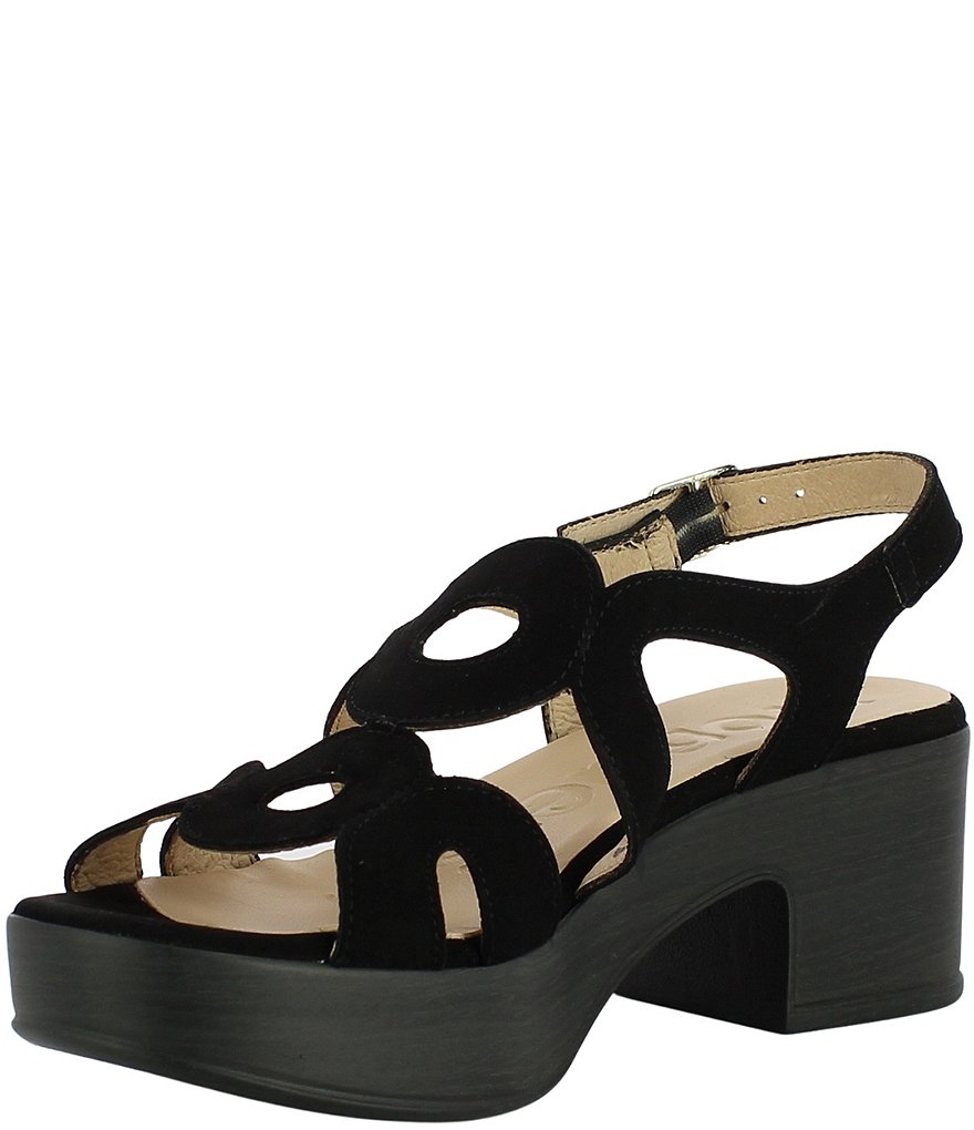 Wonders Pam Suede Slingback Dress Sandals