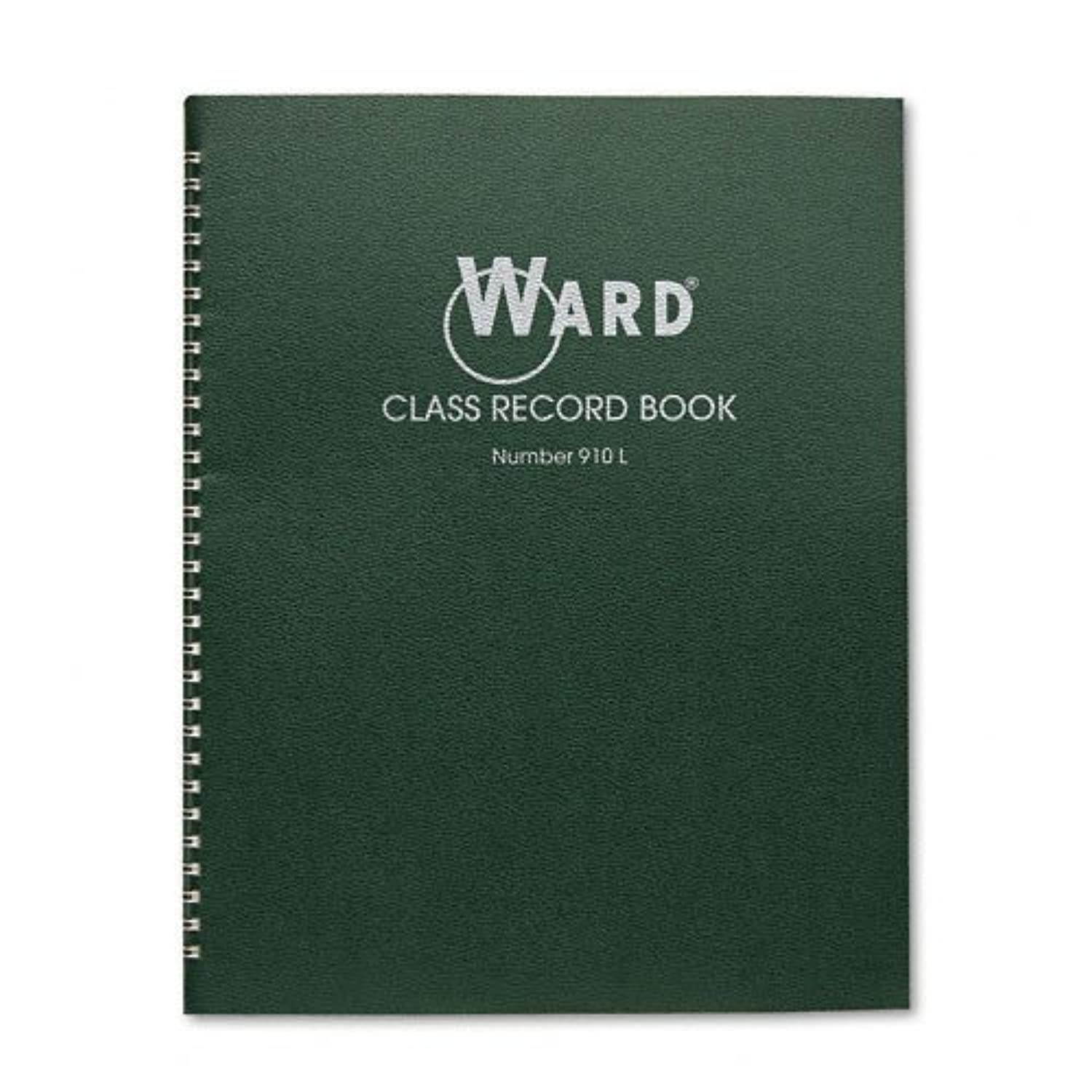 Ward : Class Record Book, 38 Students, 9-10 Week Grading, 11 x 8-1/2, Green -:- Sold as 2 Packs of - 1 - / - Total of 2 Each
