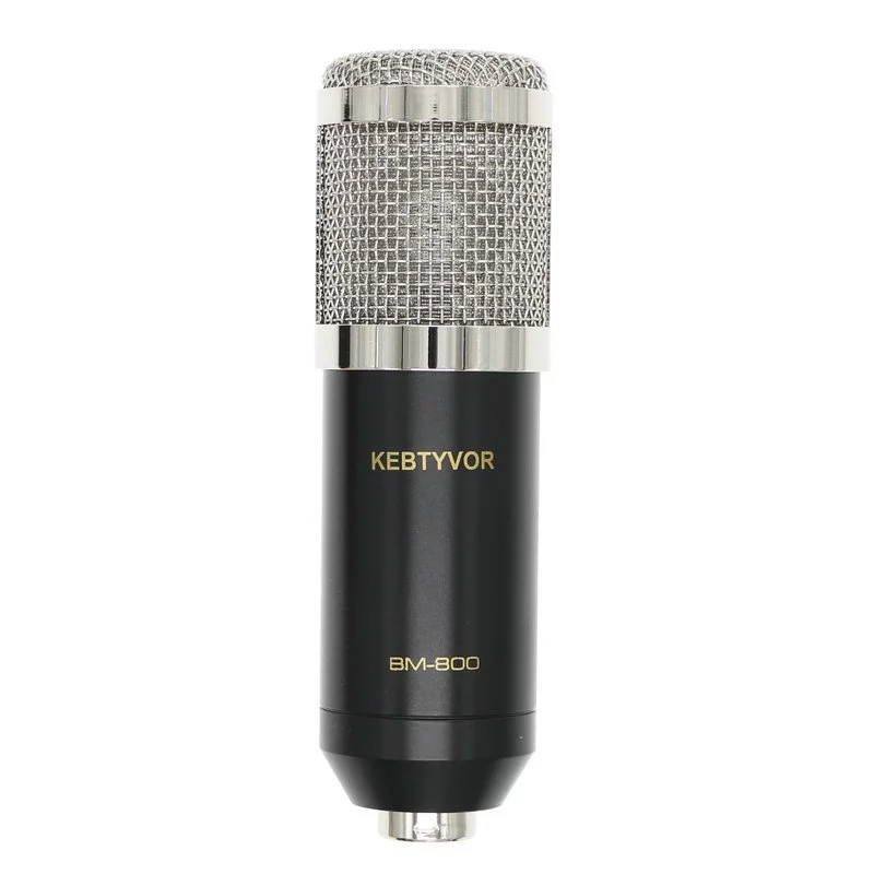 BM800 karaoke microphone studio condenser mikrofon KTV BM 800 mic For Radio Braodcasting Singing Recording computer bm-800