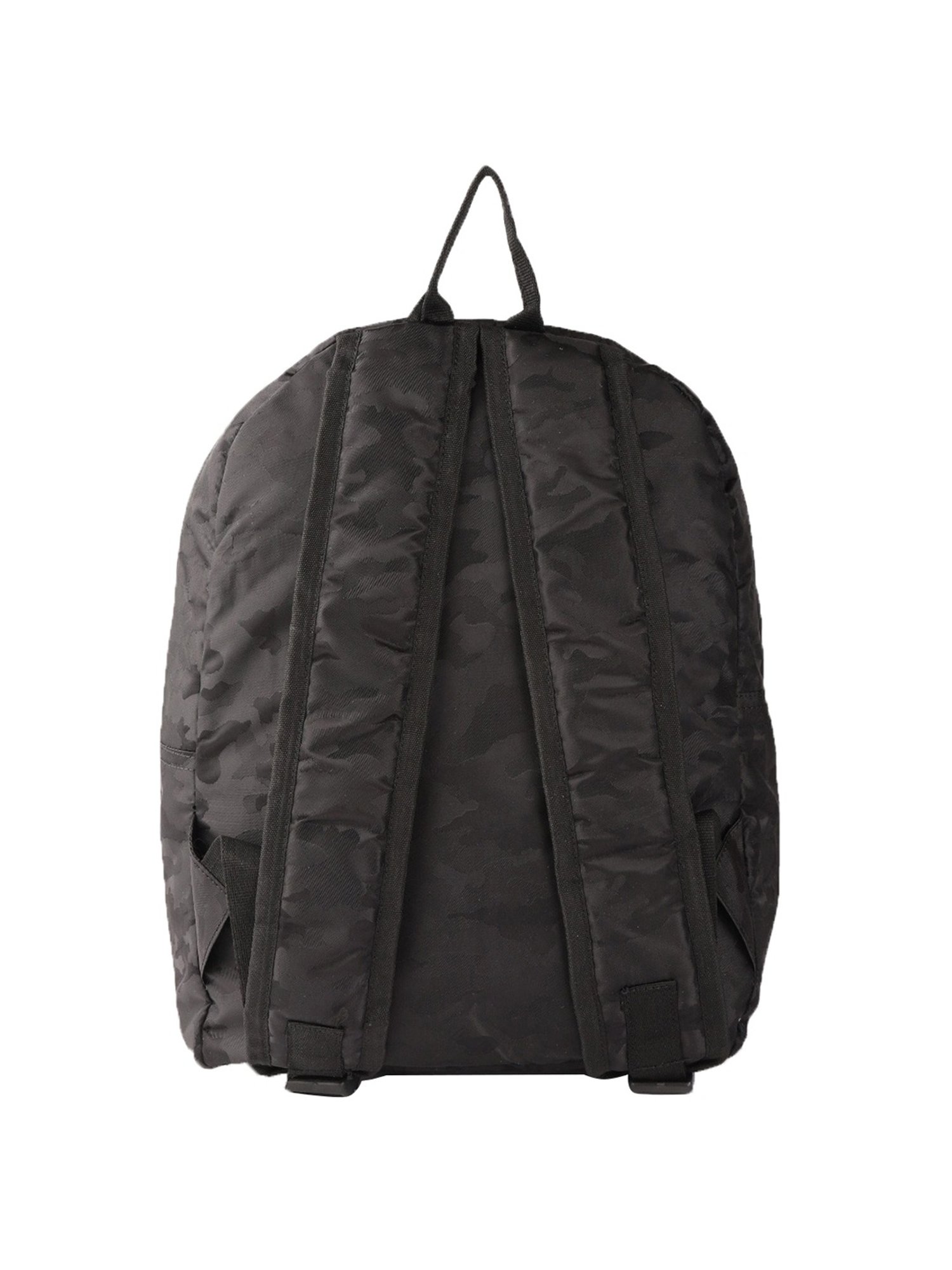 Bad Habit Black Polyester Large Backpack