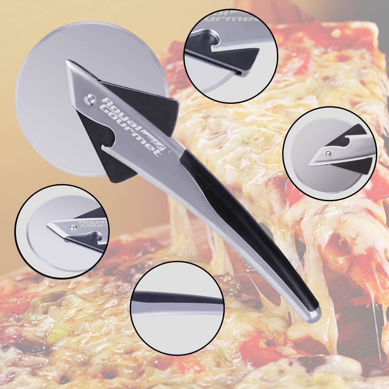 Royal Gourmet 2pc Pizza Set for BBQ  Grill Oven With 13'' Round Pizza Cordierite Stone