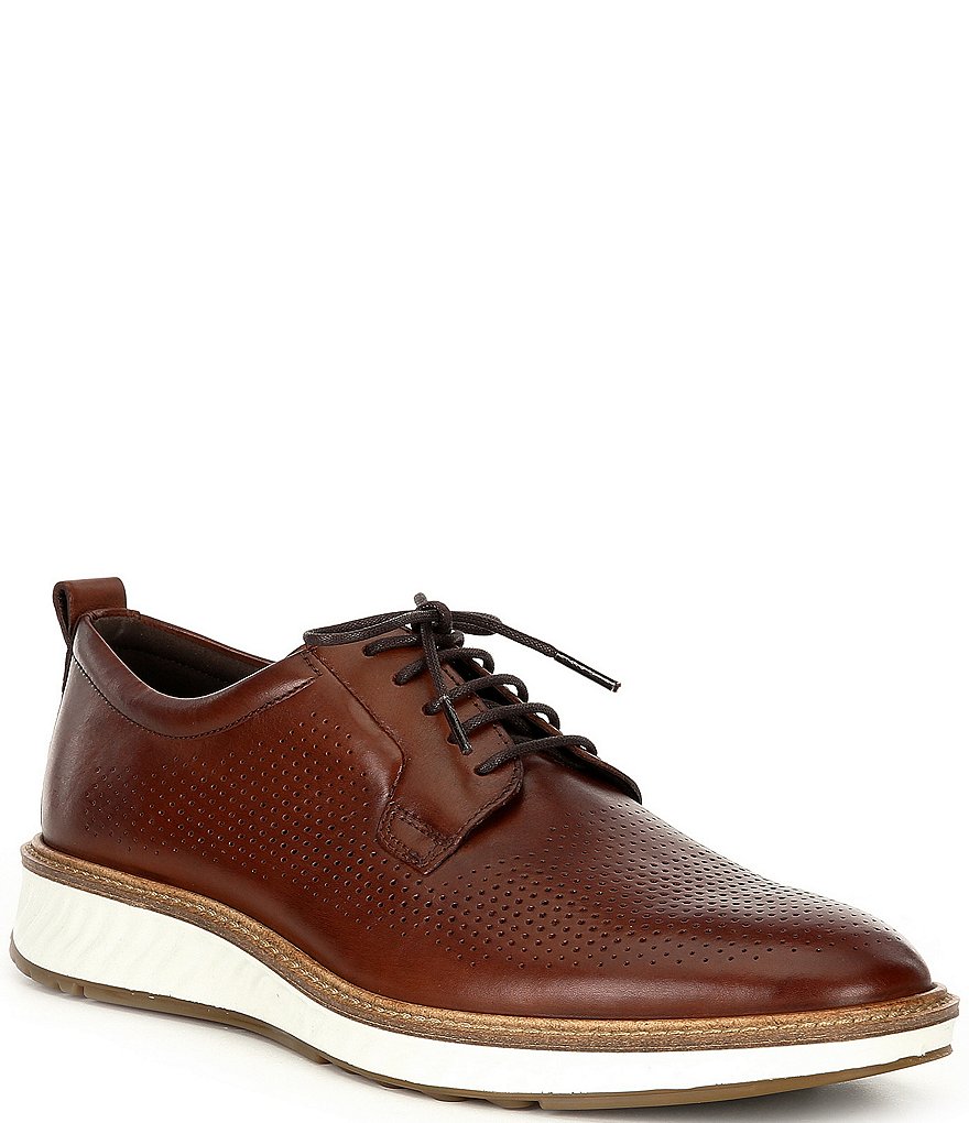 ECCO Men's St.1 Hybrid Dress Perforated Oxfords