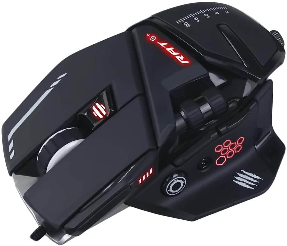 Mad Catz The Authentic R.A.T. 6+ Optical Gaming Mouse