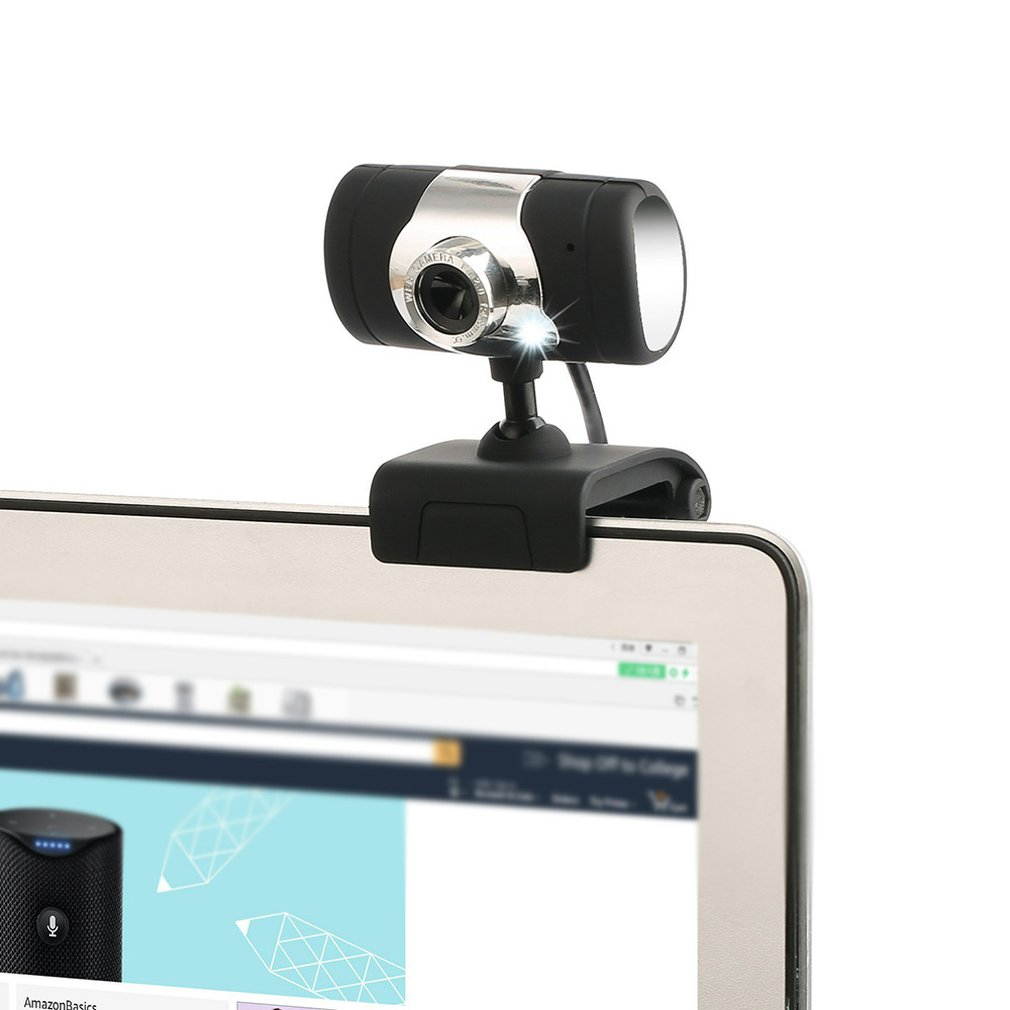 High-Definition Computer Video Camera Conference Video Web Cam Camera Built-In Microphone Customizable Border