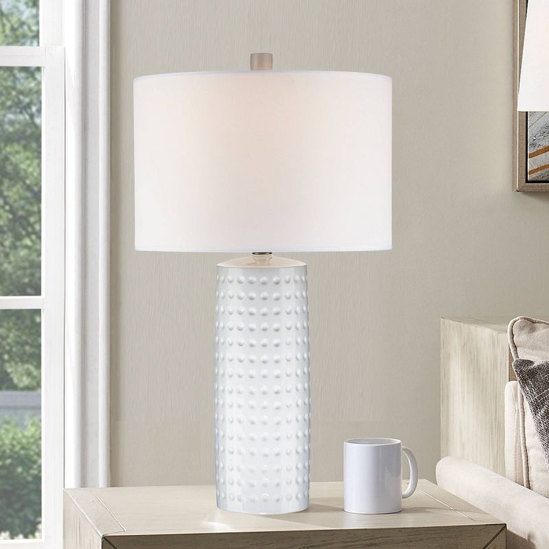 Lite Source Diandra 1 Light Table Lamp  - White