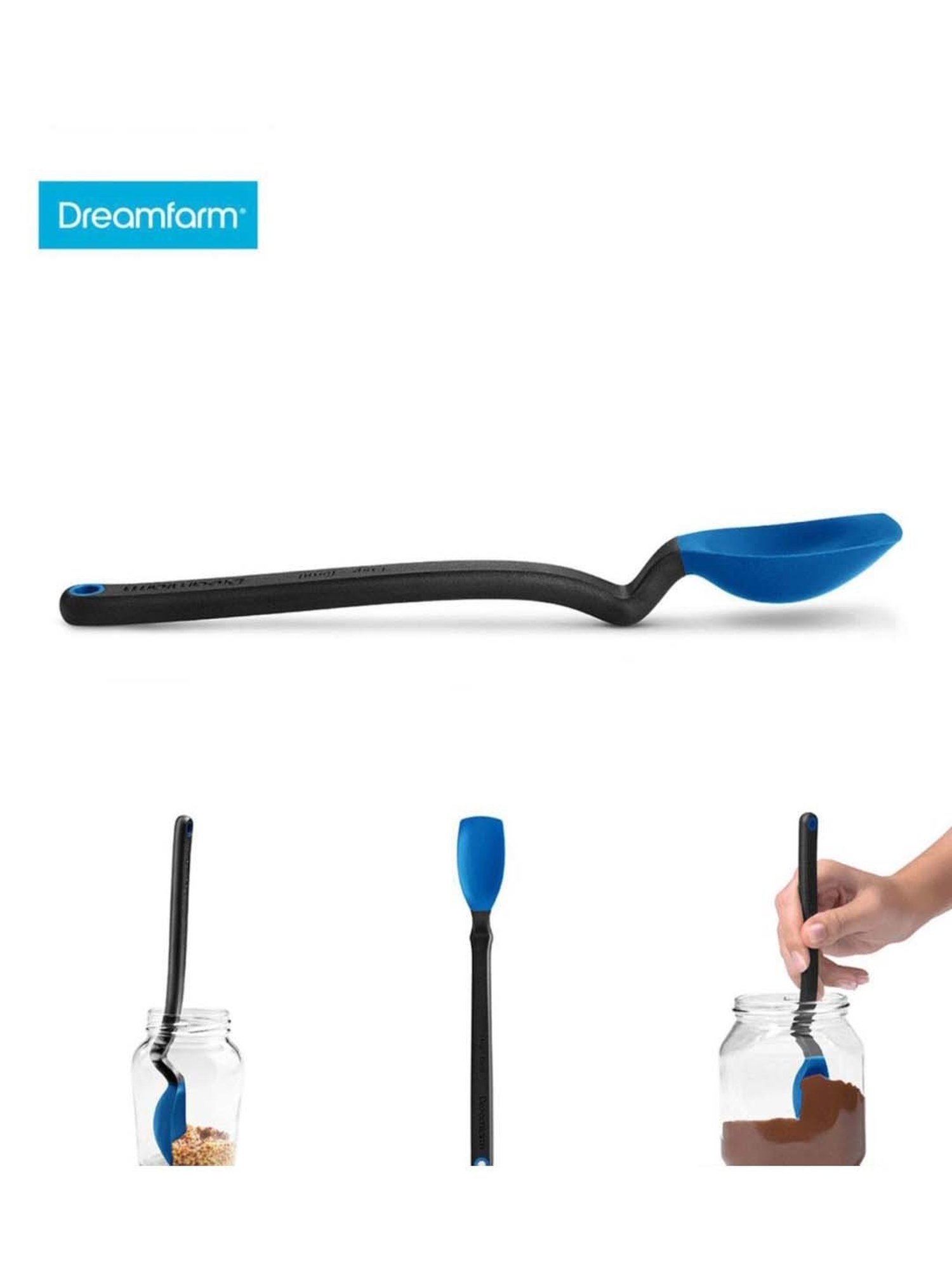 Dreamfarm Blue Medium Sit Up Scraping Supoon