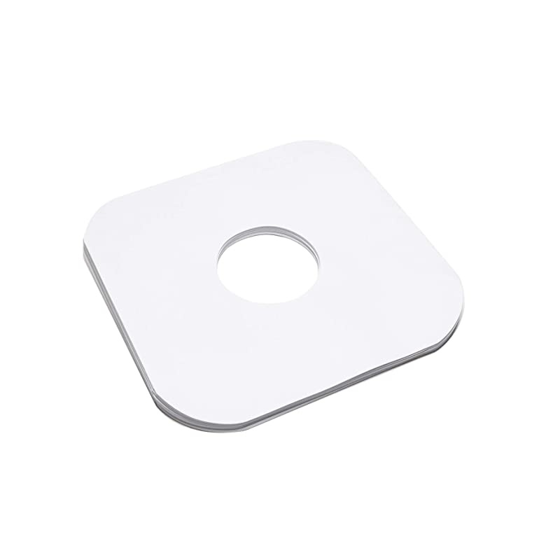 Vinyl Record Inner Sleeves 50x | Made from Heavyweight amp Acid Free Paper | Album Covers with Round Corners for Easy Insert | Slim Record Jackets to Protect Your LPs amp Singles | 12quot