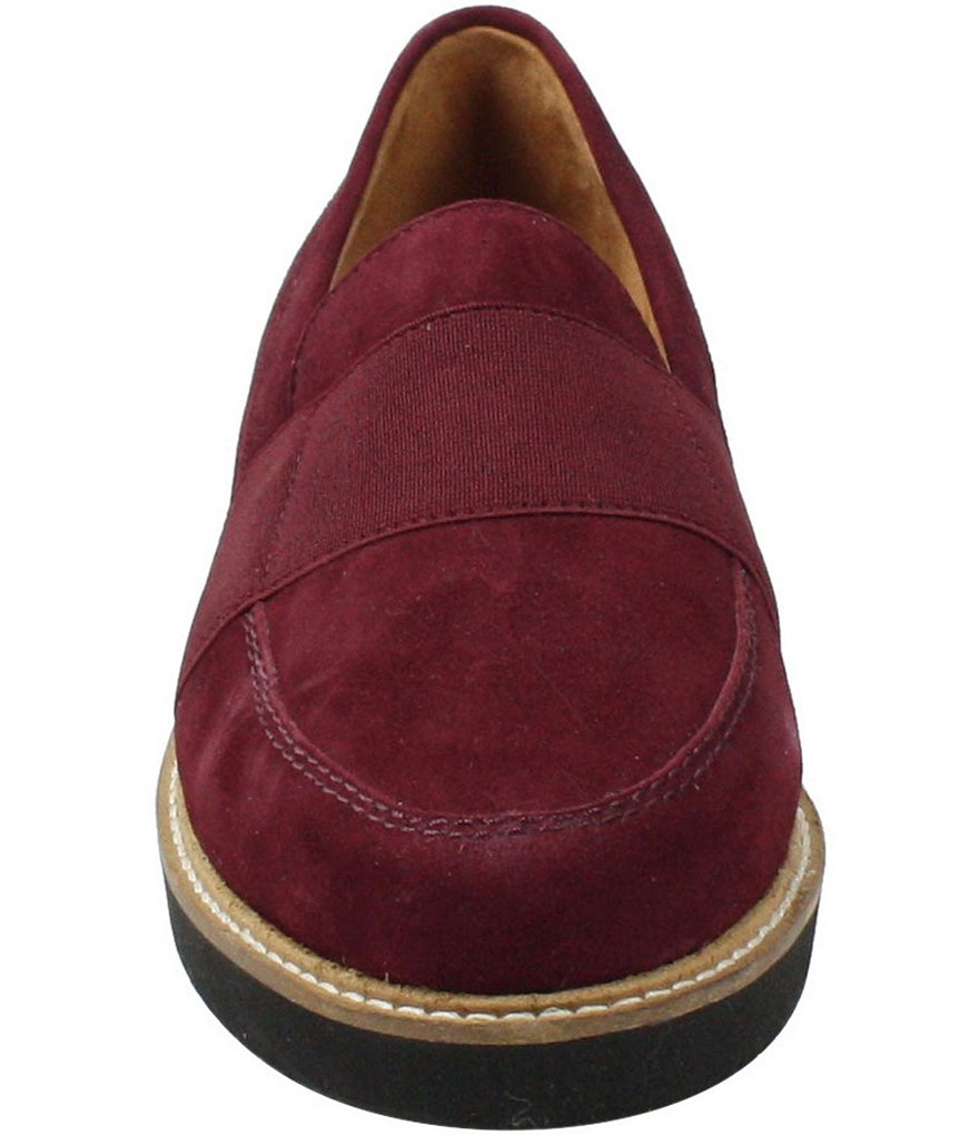 L'Amour Des Pieds Xanthus Suede Slip On Loafers