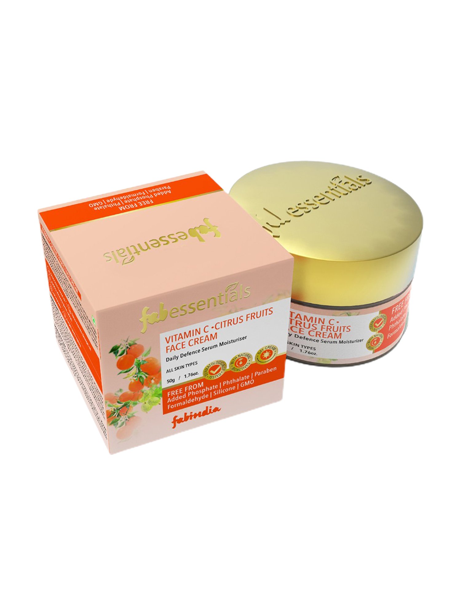 Fabessentials Vitamin C & Citrus Fruits Face Cream - 50 gm