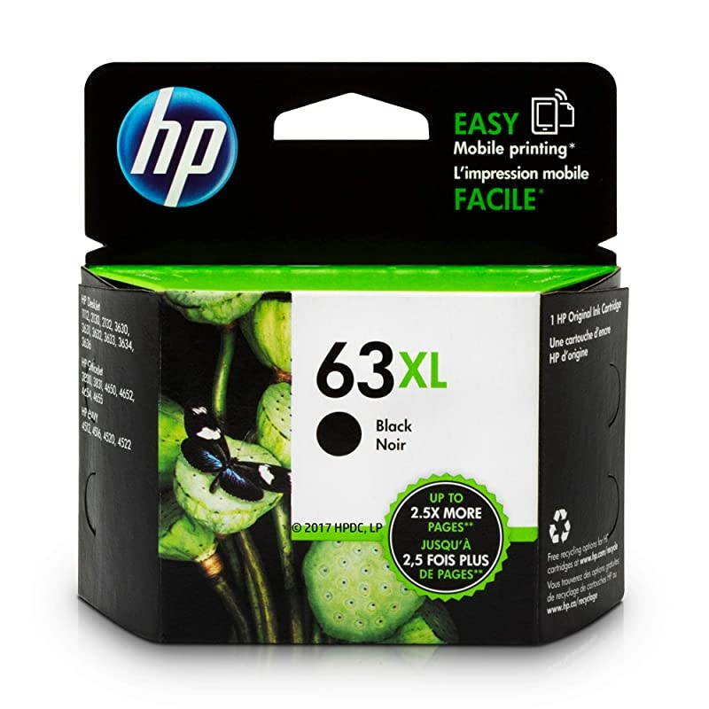 63XL | Ink Cartridge | Black | F6U64AN