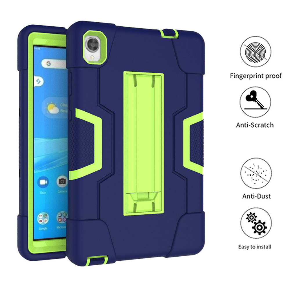 Mignova for Lenovo Tab M8 FHD TB-8705F Case,Hybrid Heavy Duty Three Layer Full-Body Shockproof Armor Rugged Hard Back Cover Built in Kickstand ONLY For Lenovo Tab M8 FHD TB-8705F