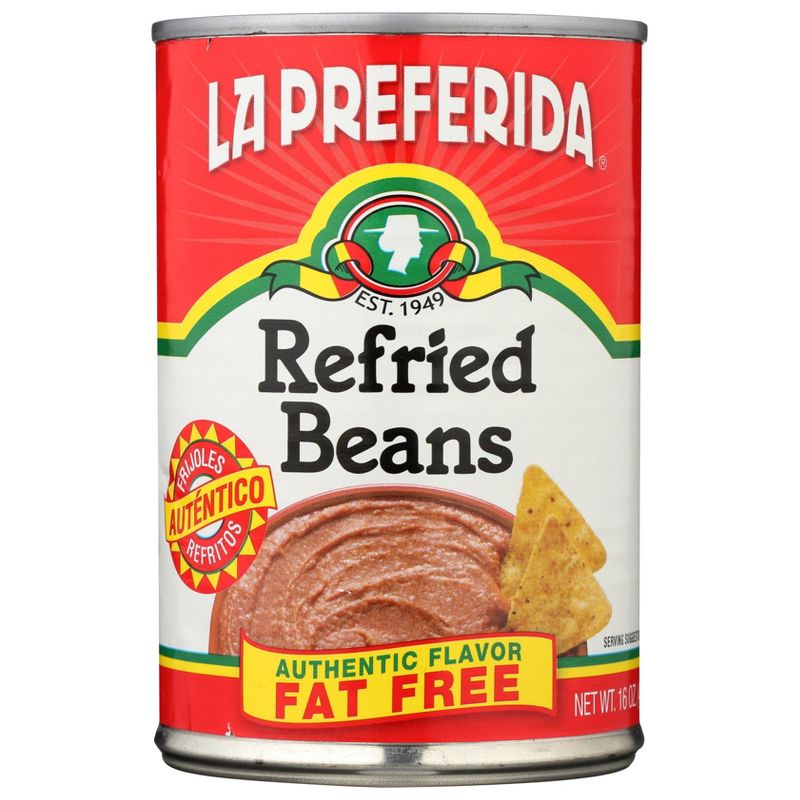 La Preferida Fat-Free Refried Beans 16oz