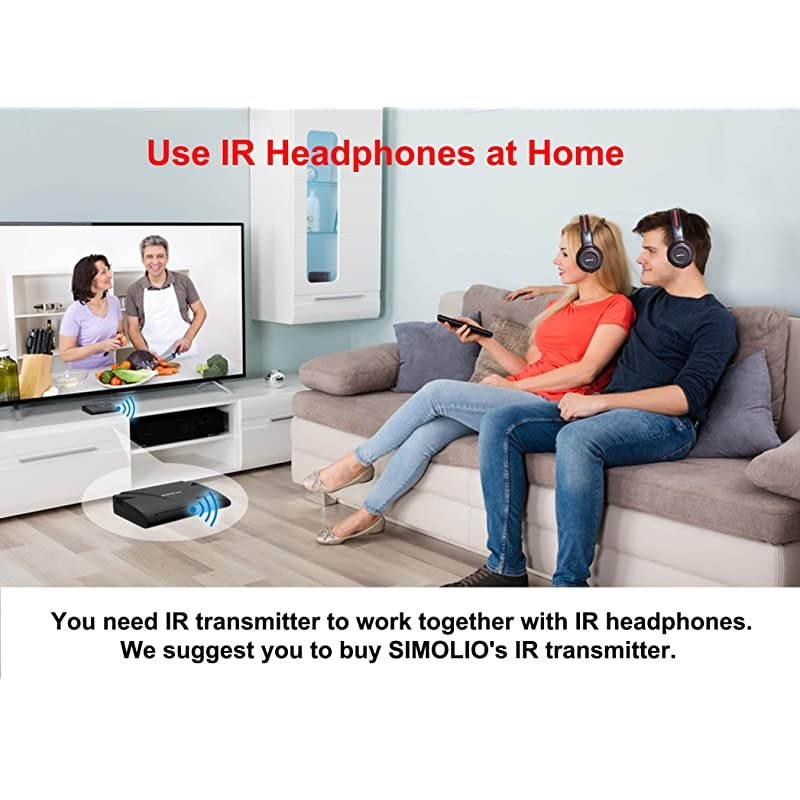 3 Pack of DVD Wireless Headphones with Storage Bag Durable Car Kids IR Headphones Wireless for Car Entertainment System Infrared Headphones with Aux Cord Not Work on 2017+ GMs or Pacifica