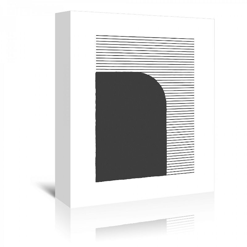 Americanflat Dots And Lines 2 by Roseanne Kenny Wall Art Canvas - 11" x 14"