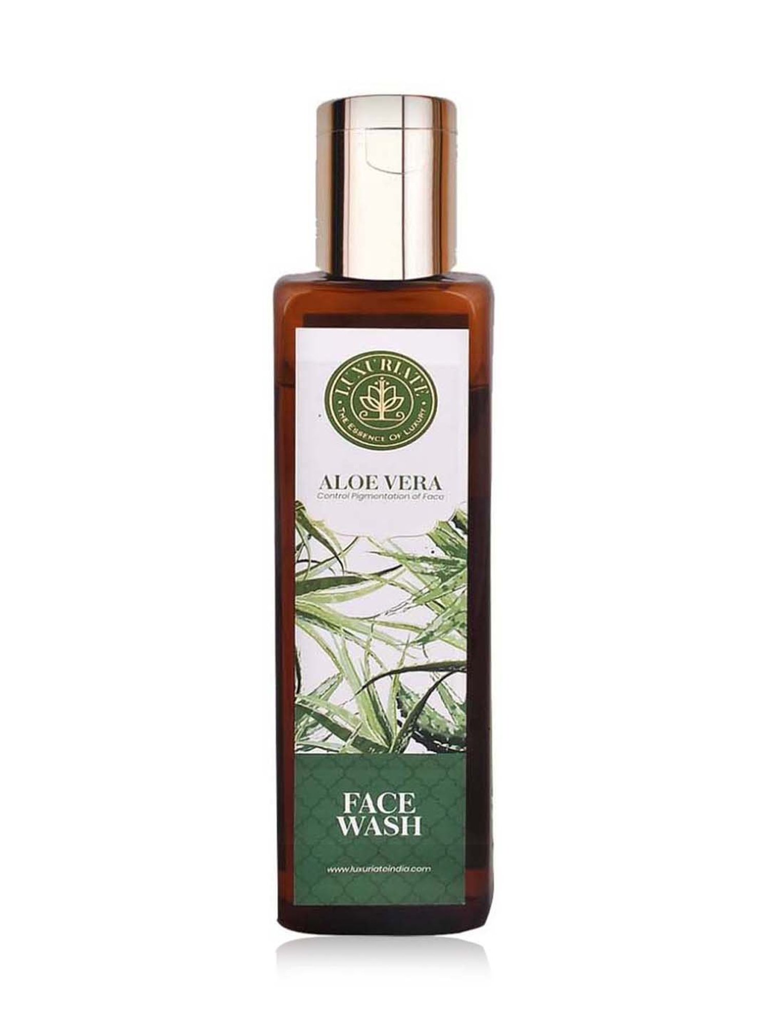 Luxuriate Natural Herbal Aloe Vera Face Wash Gel Cleanser - 100 ml